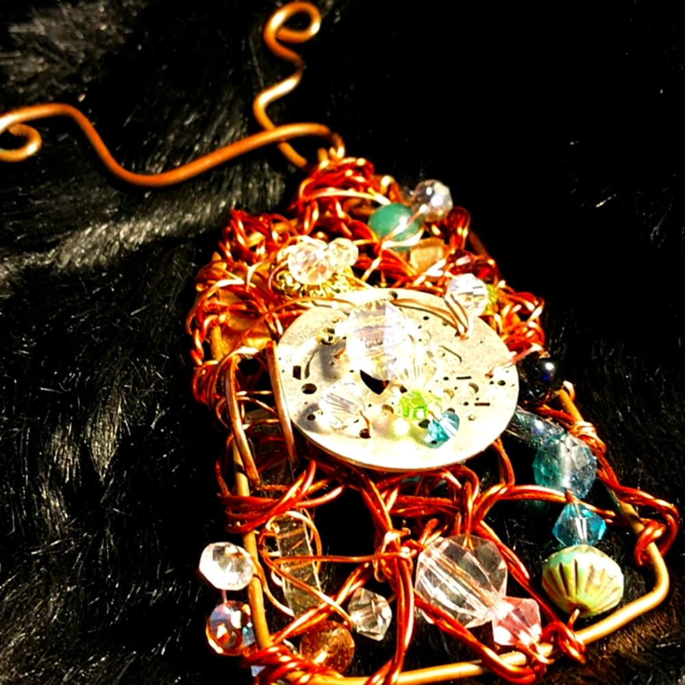 Pit & the Pendulum Pendant Creation Anti Jewelry